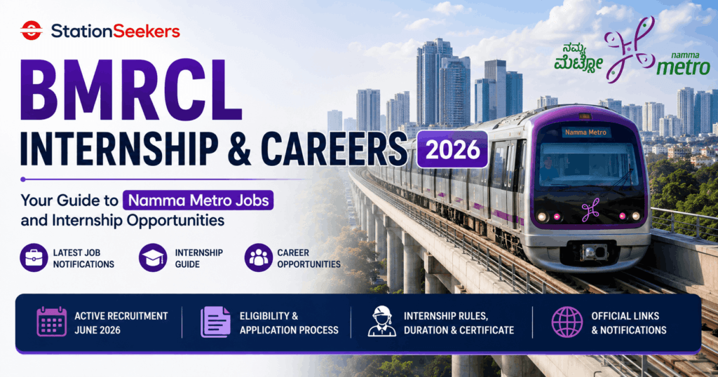 BMRCL Internship and Careers 2026: Complete Guide to Namma Metro Jobs, Recruitment & Internship Opportunities