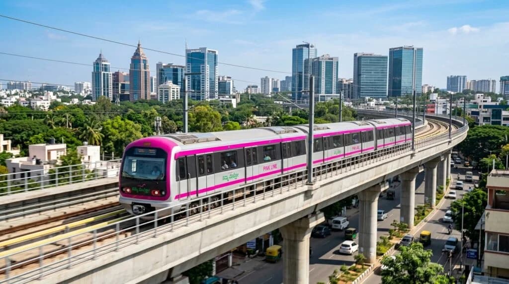 Namma Metro Pink Line: Opening Date, Stations, Route Map and Live Updates