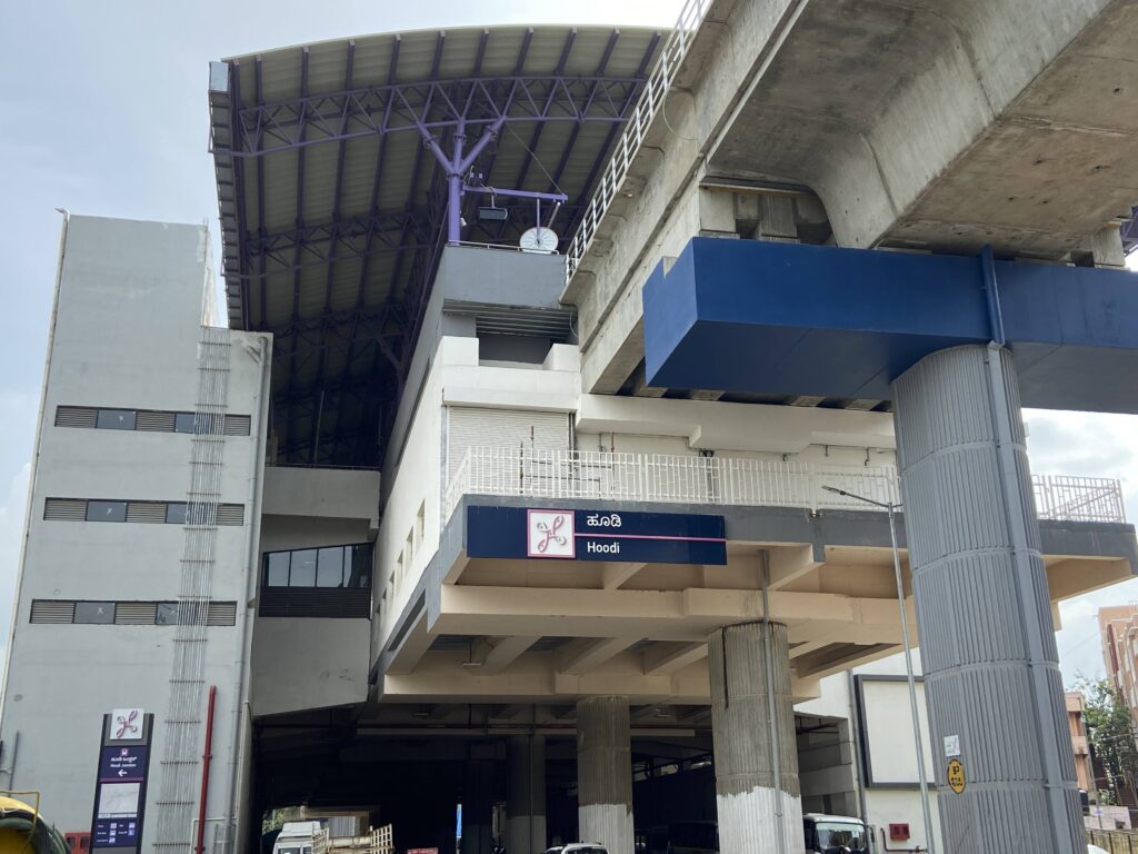 Hoodi metro station