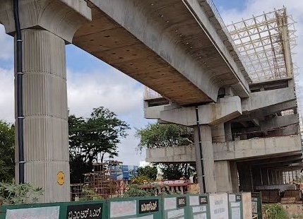 Huskur Road Metro Station